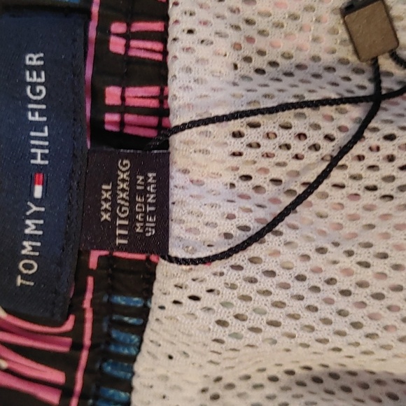 NWT Men's Tommy Hilfiger Colourful Swim Trunks Short size 3X - Picture 10 of 12